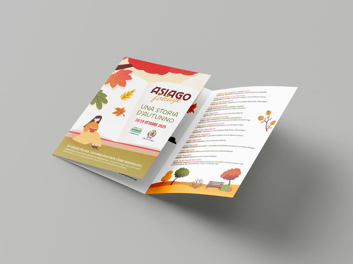 Depliant Asiago Foliage - HHDesign